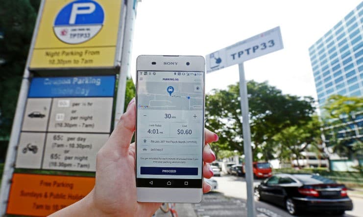 Online Parking Booking App in Singapore