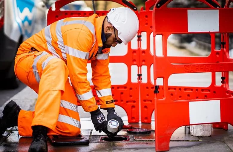 Installing smart water meters in London